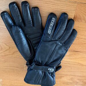 Gerbings G3 Heated Black Leather Gloves 12 LV Motorcycle Snowmobile Size XS